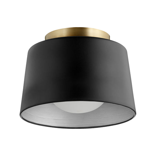 Transitional Ceiling Mount in Textured Black