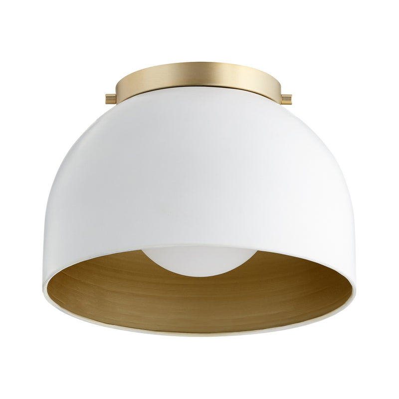 Transitional Ceiling Mount in Studio White