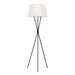 Penny 1-Light Floor Lamp in Aged Iron - Lamps Expo