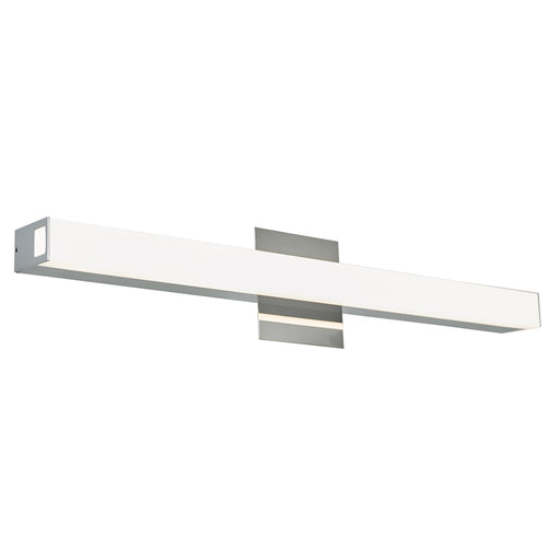 Sabre LED Vanity in Chrome & Brushed Aluminum, Black - Lamps Expo