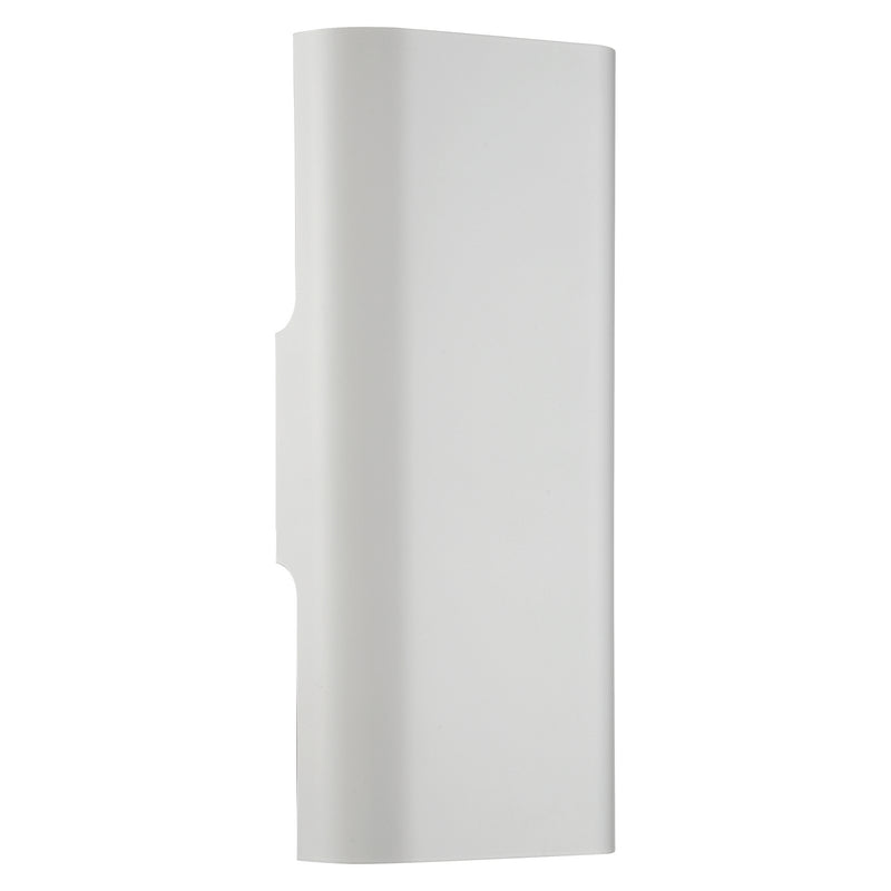 Bi-Punch 2 Light Wall Washer in White Finish