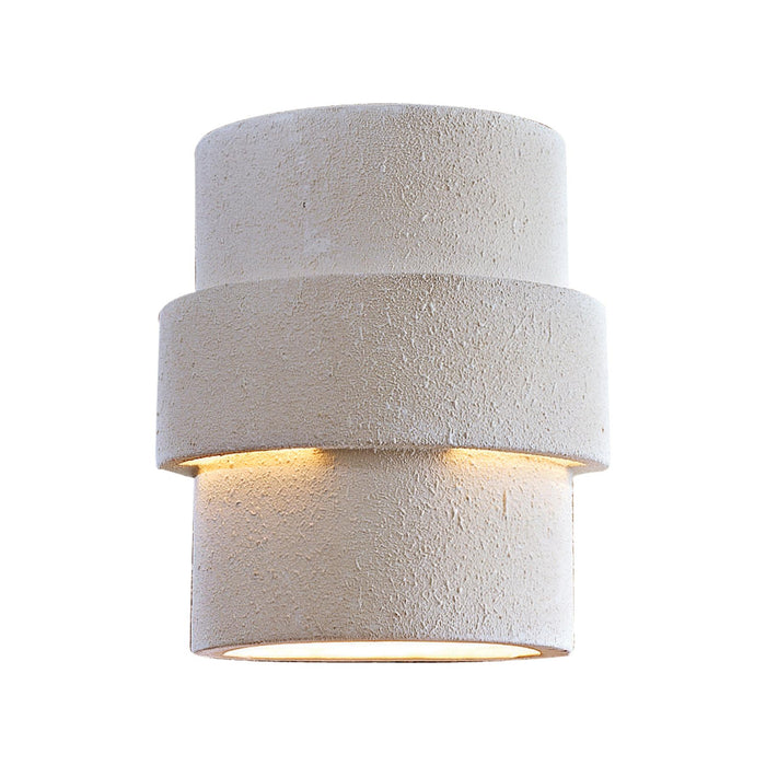 1-Light Pocket Lantern in White Ceramic - Lamps Expo