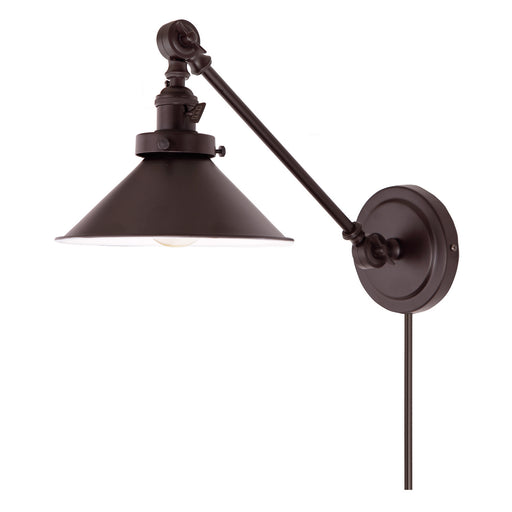 Soho 1-Light Double Swivel M3 Wall Sconce in Oil Rubbed Bronze