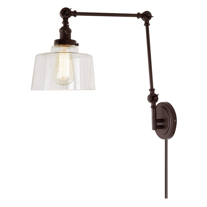 Soho 1-Light Triple Swivel Buffy Wall Sconce in Oil Rubbed Bronze