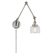 Soho 1-Light Triple Swivel Shyra Wall Sconce in Polished Nickel