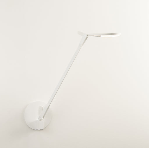 Splitty Desk Lamp In Matte White