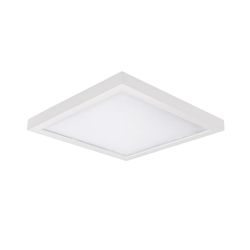 Square LED Flush Mount in White - Lamps Expo