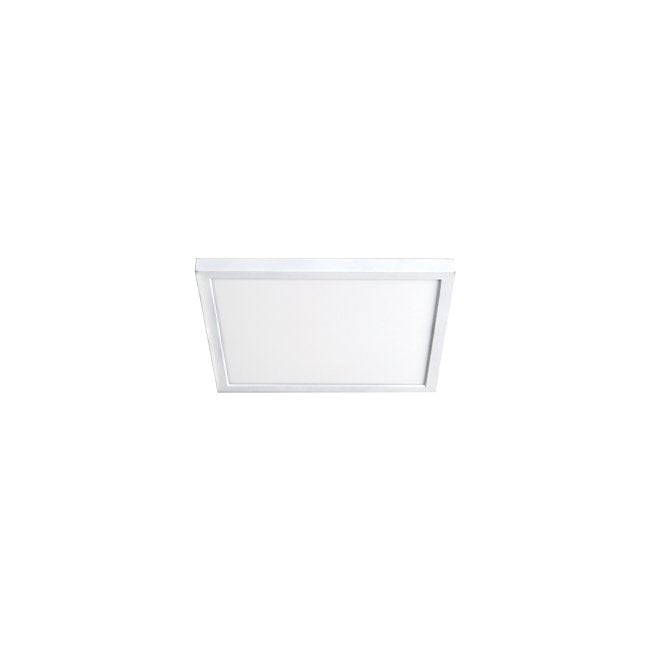 Square 3500K 90CRI LED Flush Mount in White - Lamps Expo