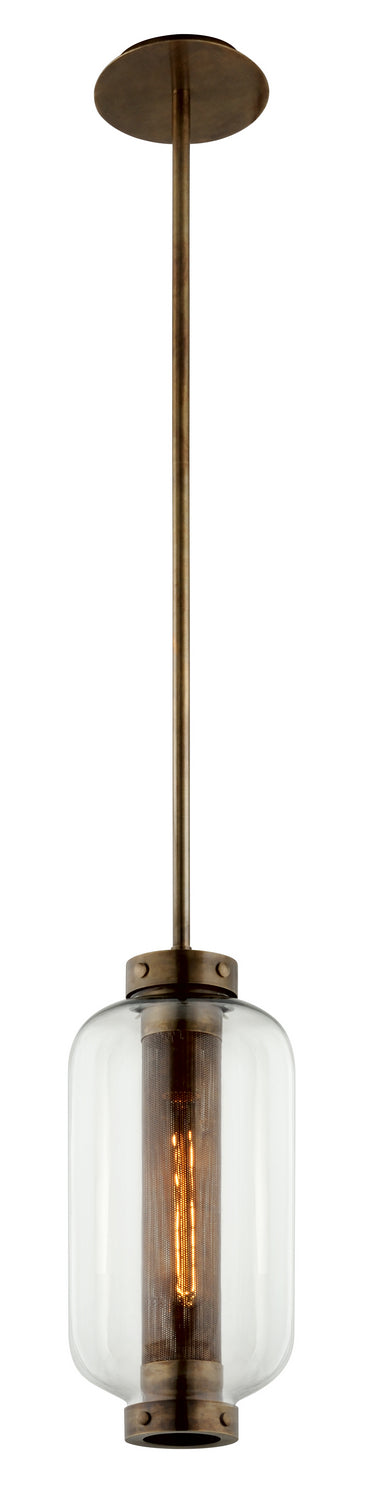 Atwater 1-Light Hanger in Vintage Brass - Lamps Expo