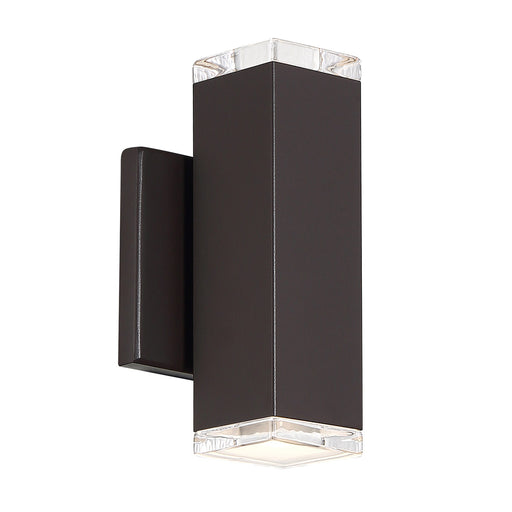 Block LED Wall Light in Bronze - Lamps Expo