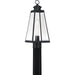 Paxton 1-Light Outdoor Lantern in Matte Black