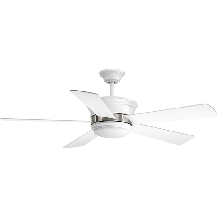 Harranvale 54" 5-Blade Fan w/ LED Light in White