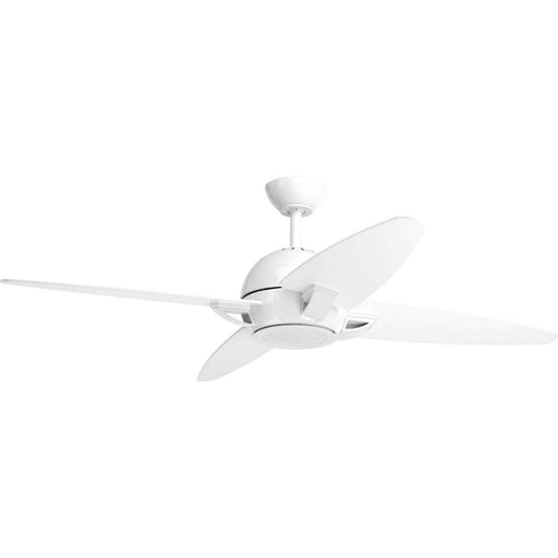 Soar 54" 4-Blade Fan w/ LED Light in White