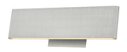 Slim Up-Down Light 12" LED Vanity Light in Brushed Aluminum - Lamps Expo