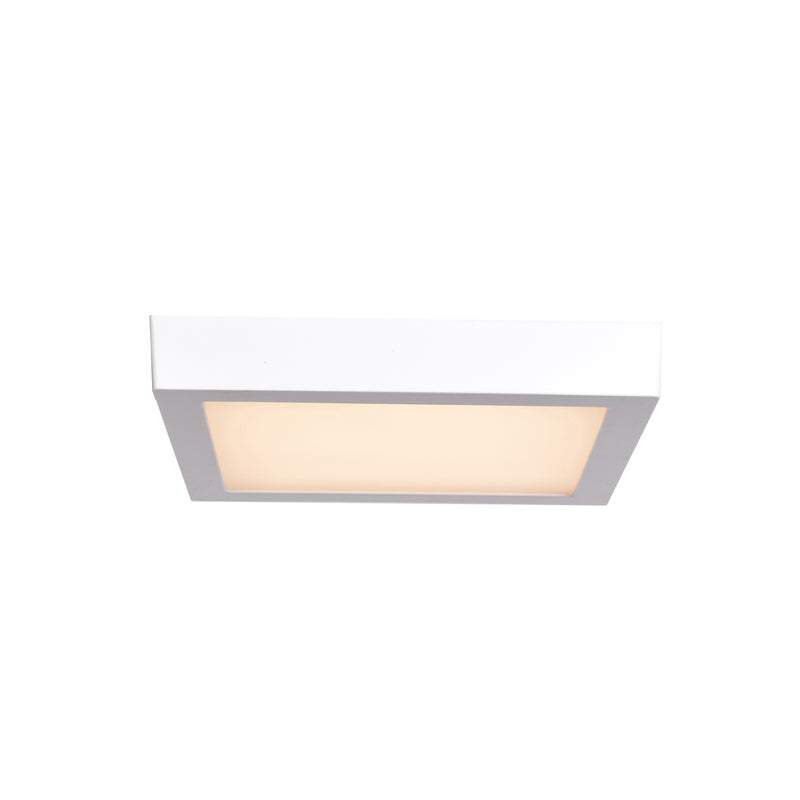 Strike 2.0 (large) Dimmable LED Square Flush Mount - Lamps Expo