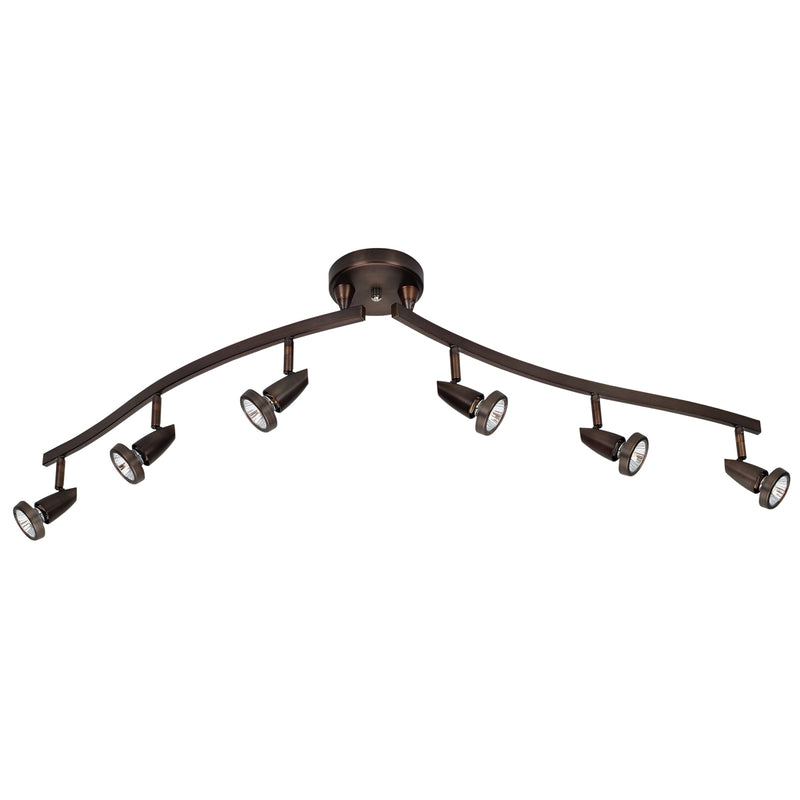 Mirage 6-Light Semi-Flush with Articulating Arms - Lamps Expo