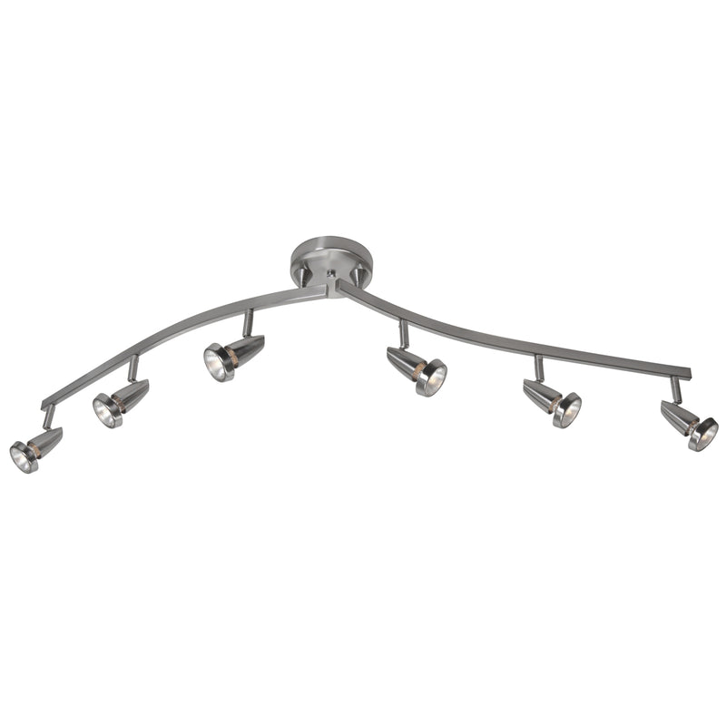 Mirage 6-Light Semi-Flush with Articulating Arms - Lamps Expo