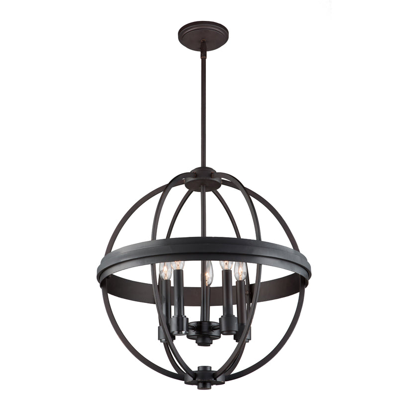 Roxbury 5-Light Chandelier - Lamps Expo
