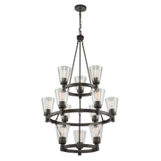 Clarence 12-Light Chandelier - Lamps Expo