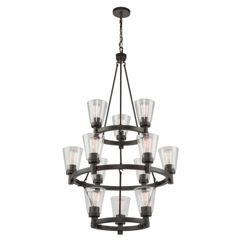 Clarence 12-Light Chandelier - Lamps Expo