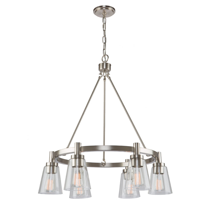 Clarence 6-Light Chandelier - Lamps Expo