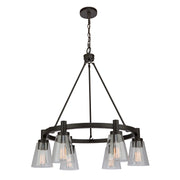Clarence 6-Light Chandelier - Lamps Expo
