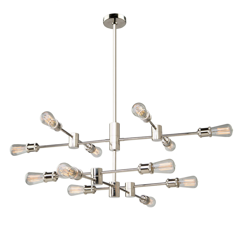 Tribeca 12-Light Chandelier - Lamps Expo
