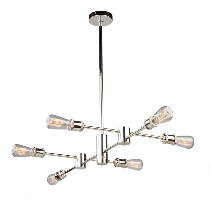Tribeca 6-Light Chandelier - Lamps Expo