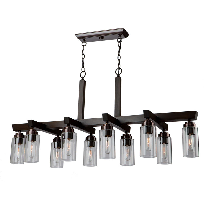 Home Glow 10-Light Chandelier - Lamps Expo