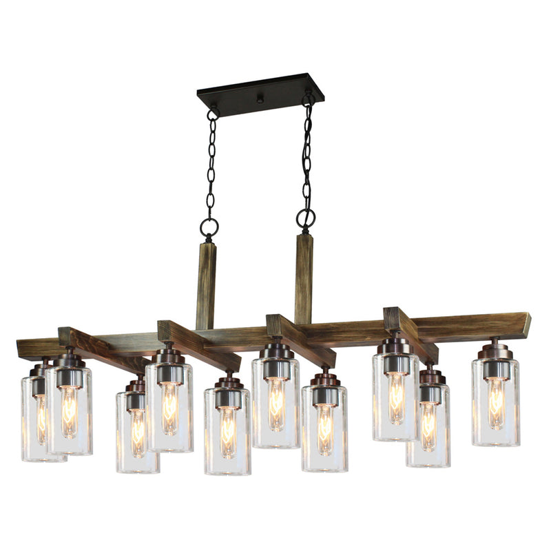 Home Glow 10-Light Chandelier - Lamps Expo