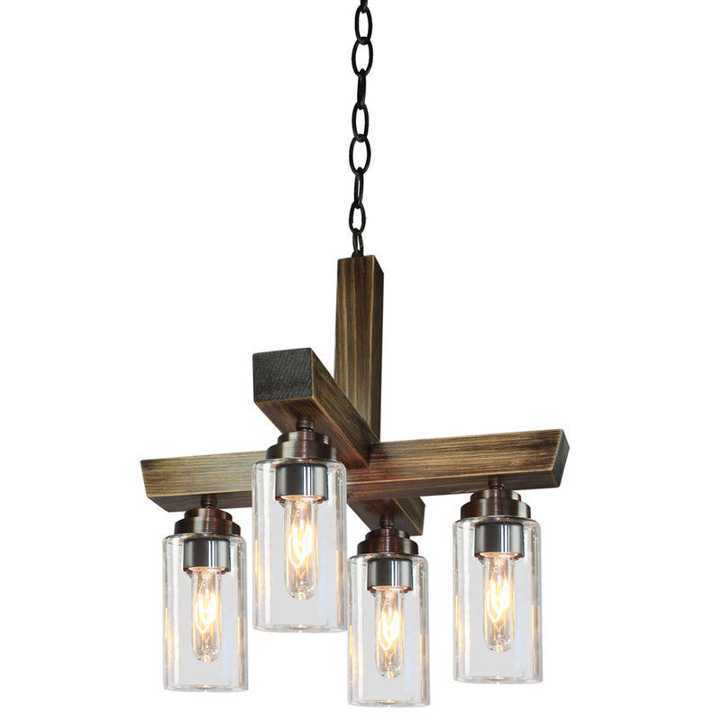 Home Glow 4-Light Chandelier - Lamps Expo