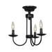 Wrought Iron Flush Mount - Lamps Expo