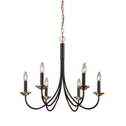 Wrought Iron Chandelier - Lamps Expo