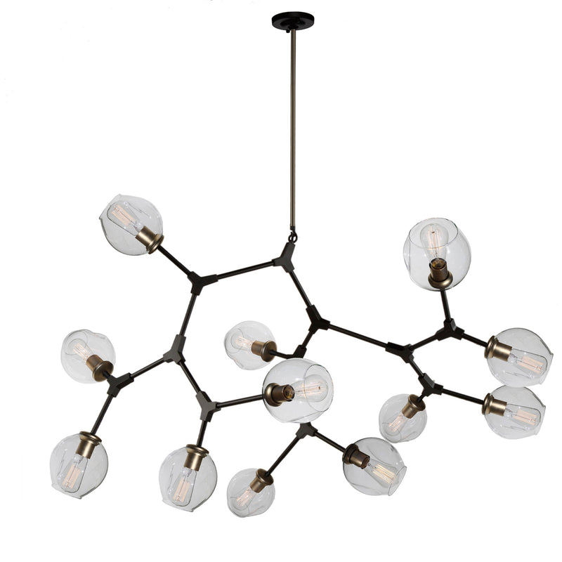 Organic 12-Light Chandelier - Lamps Expo