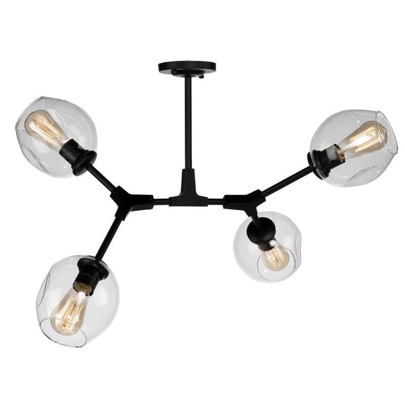 Organic 4-Light Semi-Flush Mount - Lamps Expo