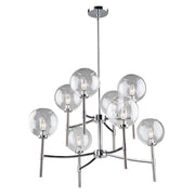 Hamilton 8-Light Chandelier - Lamps Expo