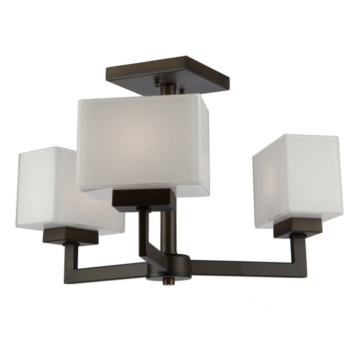 Cube Light Semi-Flush Mount - Lamps Expo
