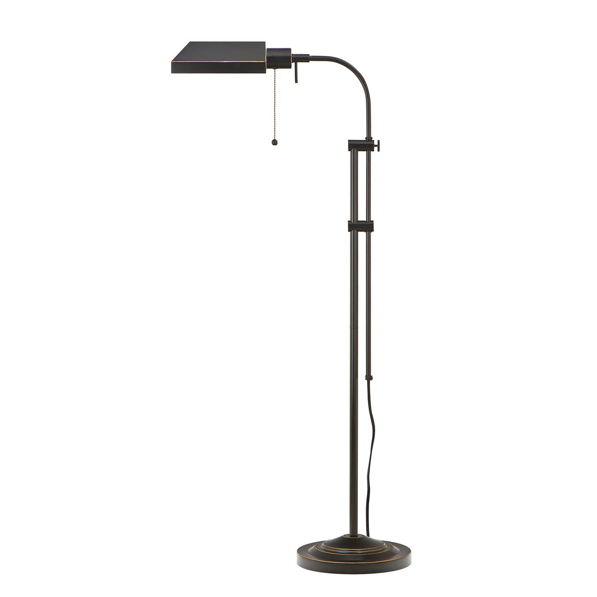 Pharmacy 1-Light Floor Lamp in Dark Bronze - Lamps Expo