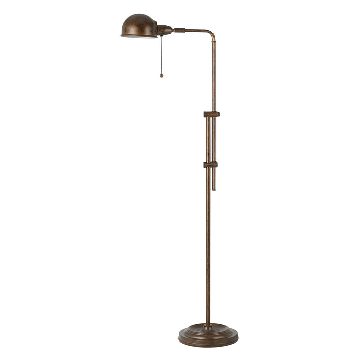 Croby 1-Light Floor Lamp in Rust - Lamps Expo