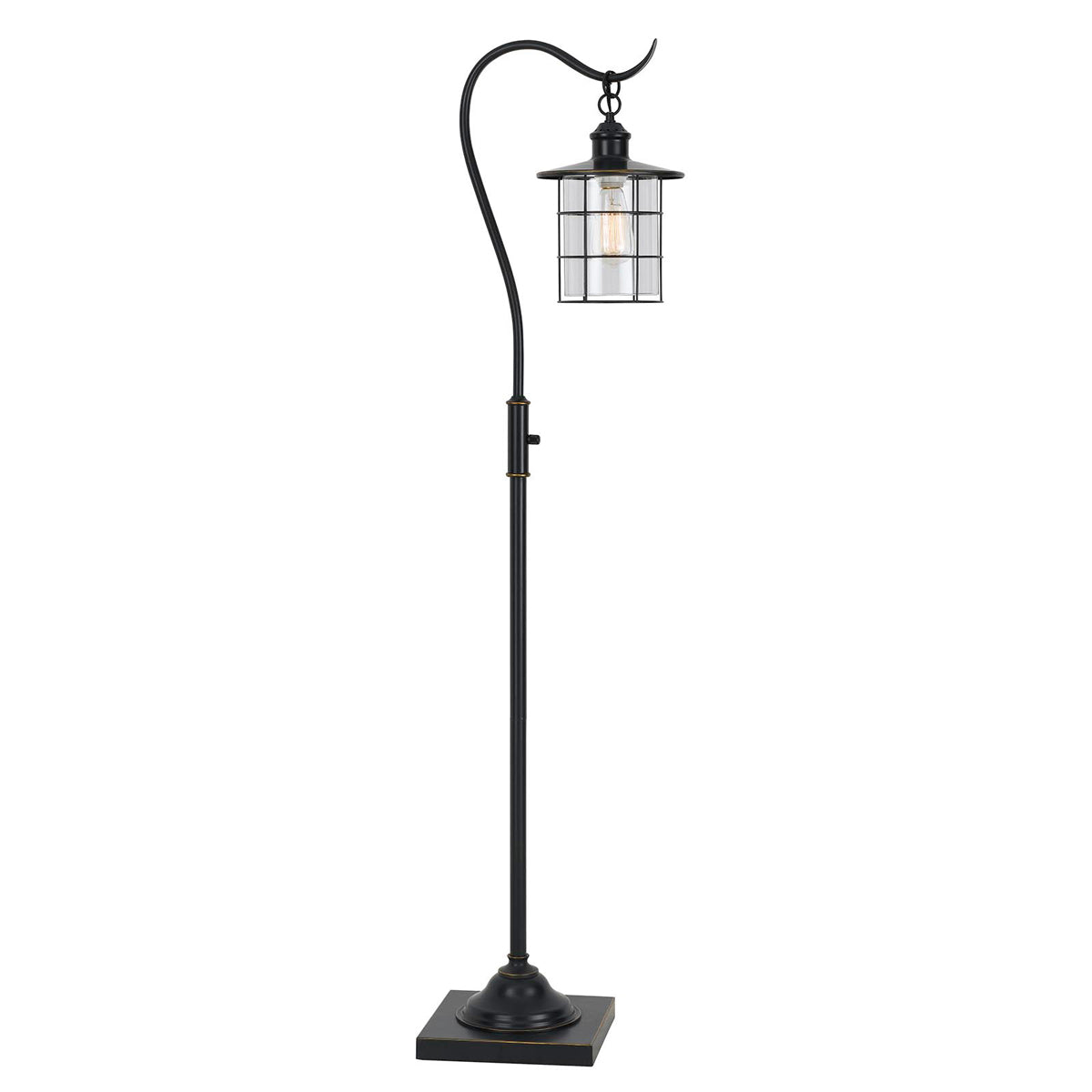 60W Silverton Floor Lamp (Edison Bulb Included) in Dark Bronze - Lamps Expo