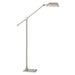 LED Floor Lamp in Brushed Steel - Lamps Expo