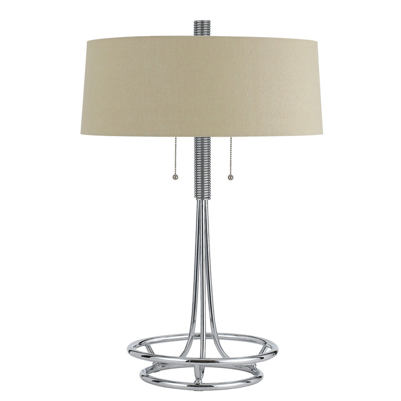 Uni-Pack 2-Light Table Lamp in Chrome - Lamps Expo