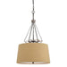 Uni-Pack 3-Light Pendant in Textured Steel - Lamps Expo