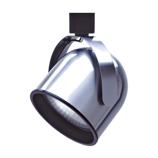 Low Voltage Track Head in Brushed Steel - Lamps Expo