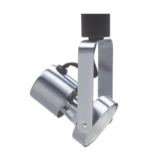 Low Voltage Track Head in Brushed Steel - Lamps Expo