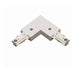 Cal Track L Connector (3 Wires) in White - Lamps Expo