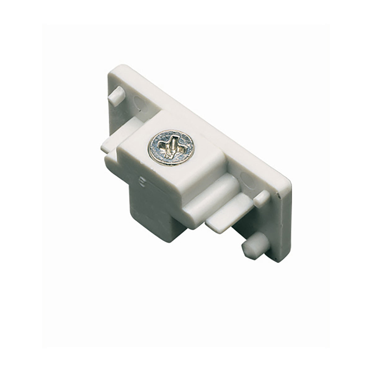 Cal Track Dead End Cap (3 Wires) in White - Lamps Expo