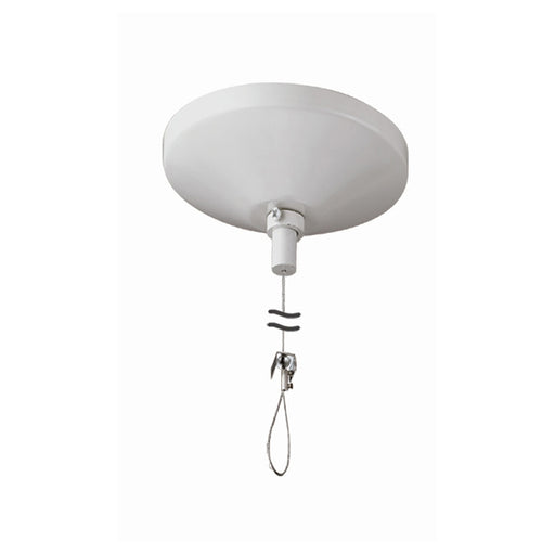 Canopy with 6 5 Feet Cable For Drop Track in White - Lamps Expo