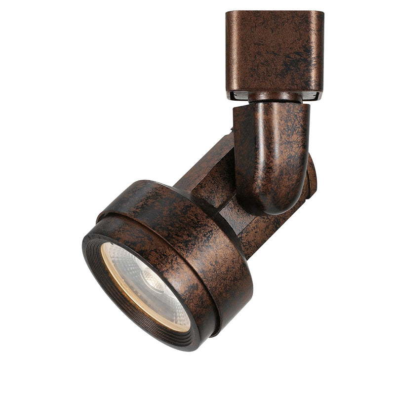 4 5" Height Metal Track Head in Rust - Lamps Expo