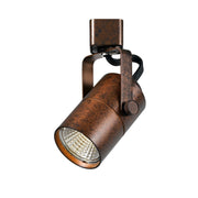 4 8" Height Metal Track Head in Rust - Lamps Expo
